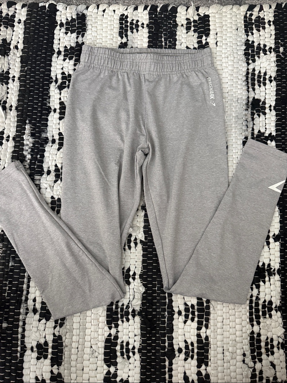 Gymshark  Light Gray Sweatpants with Logo